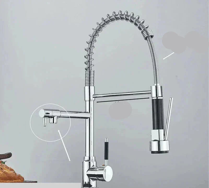 MixMaster – Flexibler 360° schwenkbarer Küchenarmatur Skanto