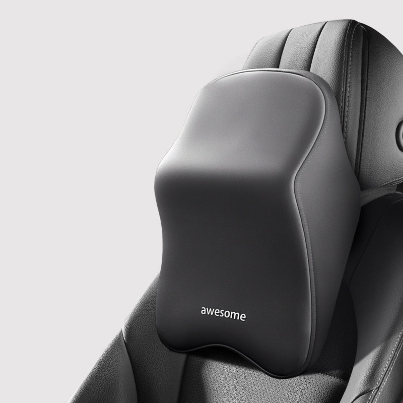 Skanto | ErgoDrive Auto-Stütze – Orthopädisches Kissen zur Linderung von Nacken- & Rückenschmerzen beim Autofahren