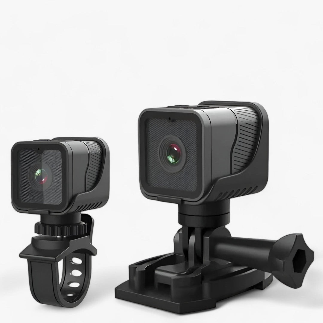 Skanto | RevCam 1080P HD Wasserdichte WiFi-Kamera – Kompakte Action-Kamera für Fahrräder & Motorräder