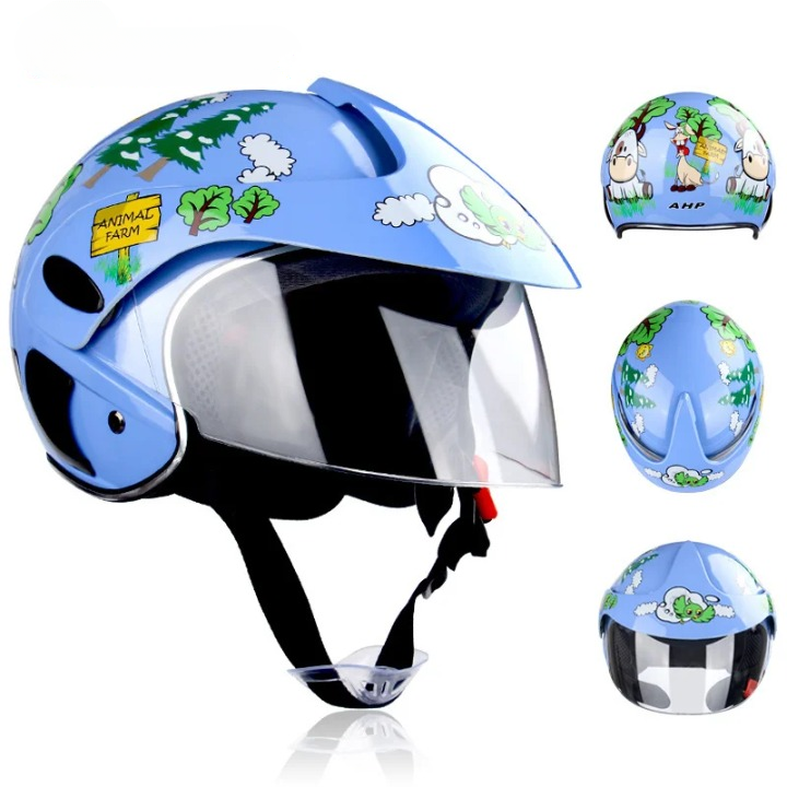Skanto | Motocross-Helm für Kinder von 3–9 Jahren – Blaze