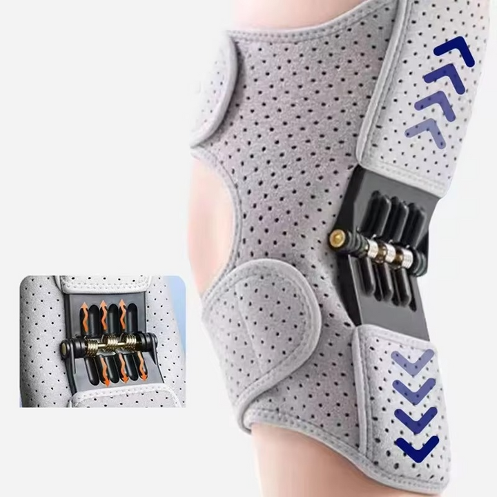 Skanto | Verstellbare Kniebandage mit Power-Rebound-Federn für Gelenkentlastung und Stabilität