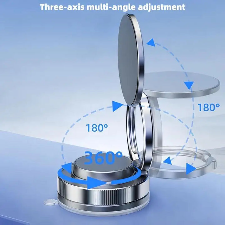 Skanto | 360° drehbarer magnetischer Saug-Handyhalter für das Auto
