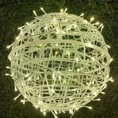 Skanto | Sphere - Rattan Lichterkette