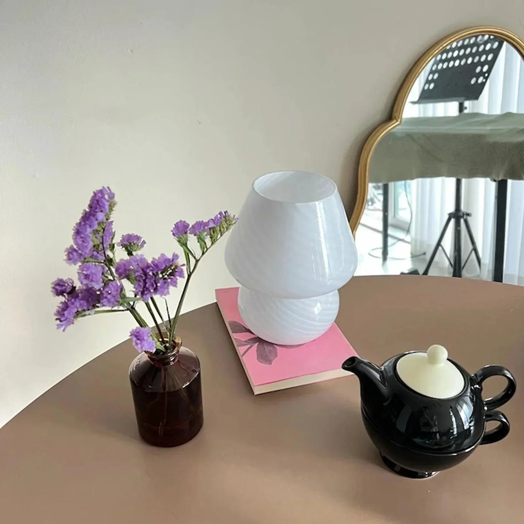 Skanto | GlassLuxe - Murano-inspirierte Schreibtischlampe
