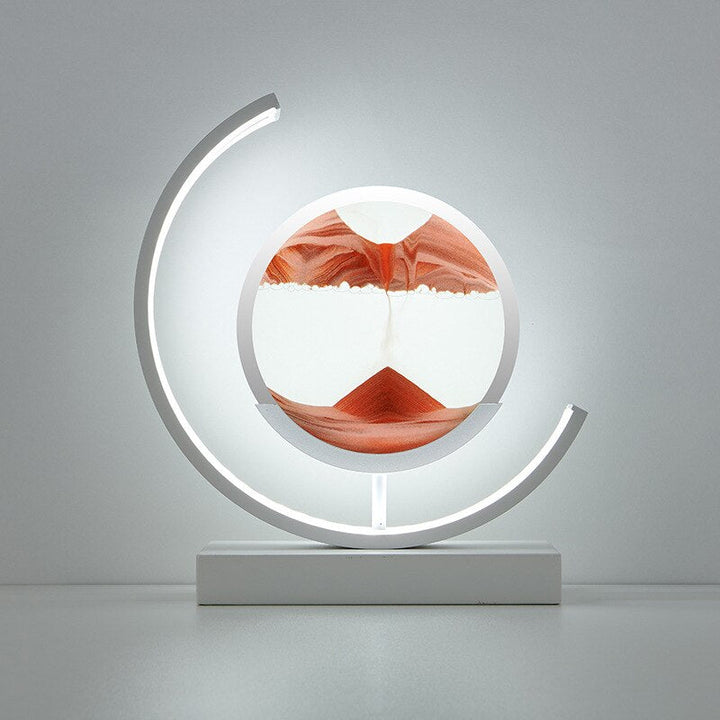 Skanto | LED-Tischlampe mit beweglicher Sandlandschaft – SandLight