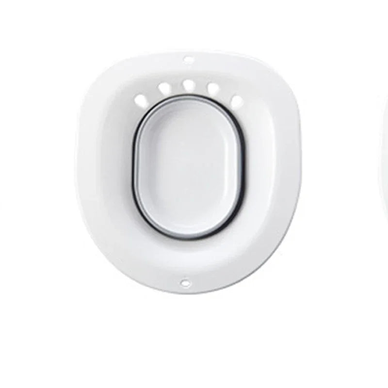 Skanto | Faltbare Bidet-Badewanne – Komfortables Sitzbad für Schwangere, ältere Menschen, nach der Geburt und medizinisches Toilettenspülzubehör