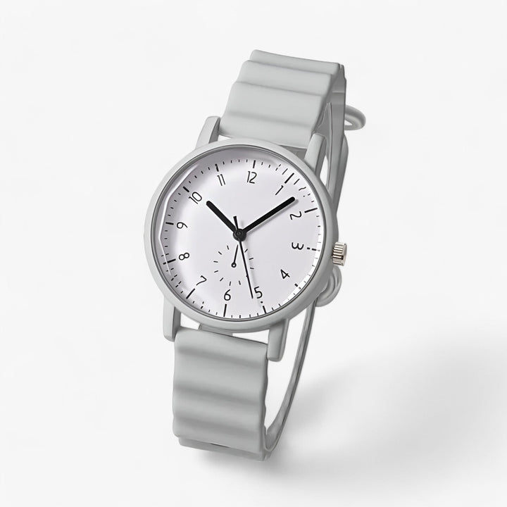 Skanto | Mina Jelly Watch – Farbenfrohe Quarzuhr mit elegantem Silikon-Wellenarmband