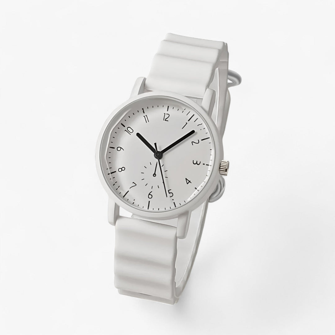 Skanto | Mina Jelly Watch – Farbenfrohe Quarzuhr mit elegantem Silikon-Wellenarmband