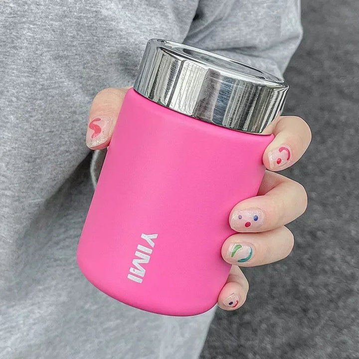 Skanto | 230ml Mini 316 Edelstahl Thermosflasche - Tragbare Vakuumflasche