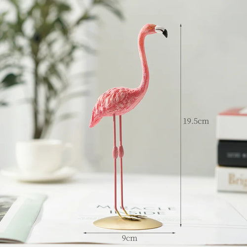 Skanto | Nordische Flamingo-Figur Statue Skulptur Wohnzimmer Büro Hochzeitsfeier Ornamente Heimdekoration Zubehör