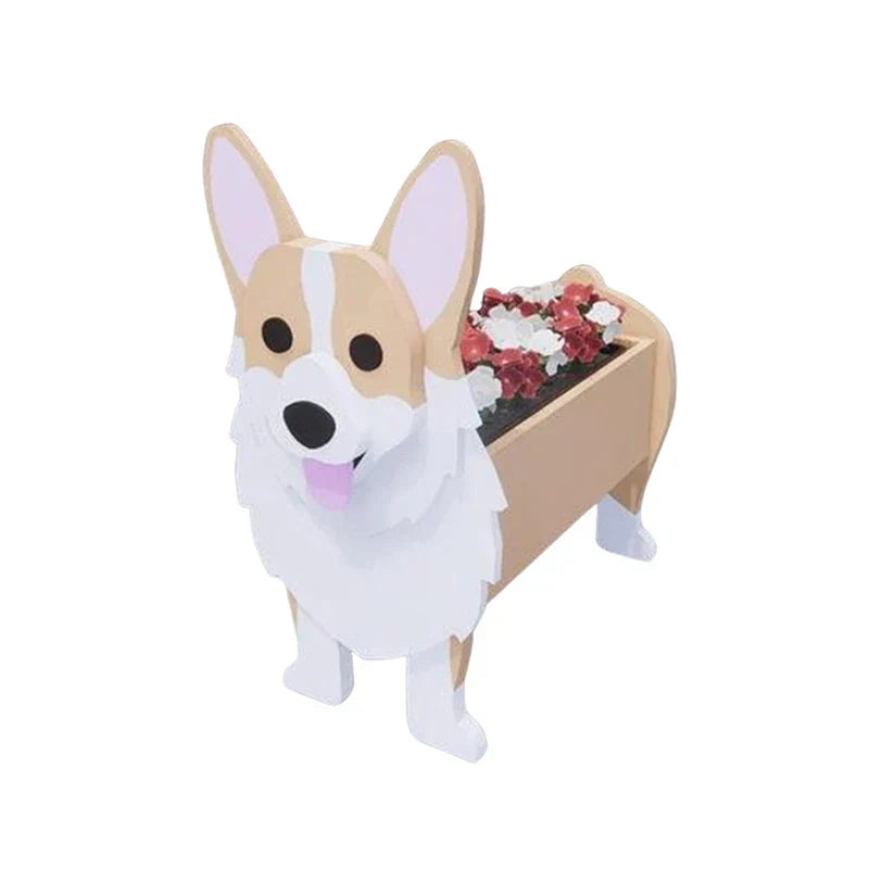 Skanto | Hunde-Pflanztopf – Pawsome – Hunde-Pflanzgefäß – Verschiedene Rassen