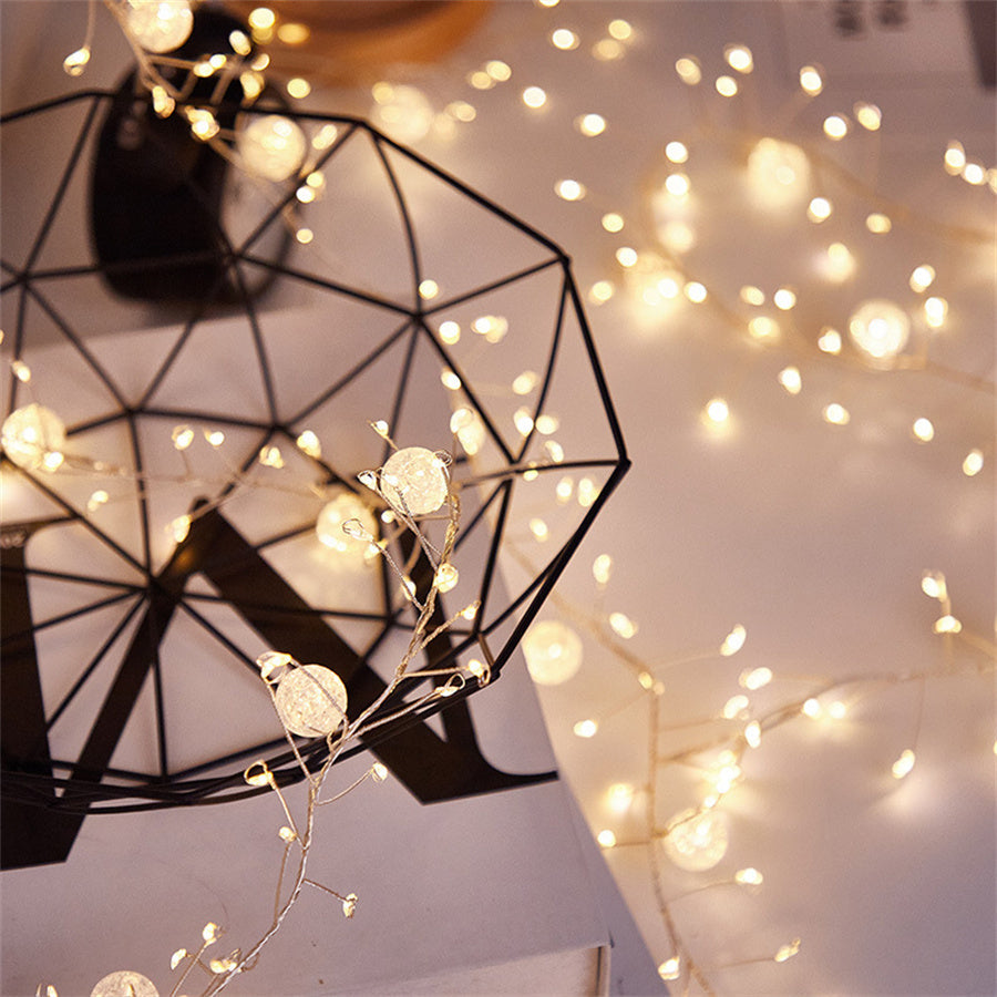 Skanto | Skanto Feuerwerk Fairy Twinkle Cluster Lichterkette