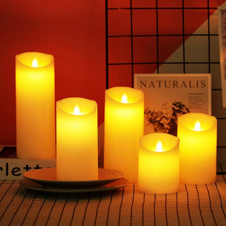 Skanto | Flammenlose Blockkerzen