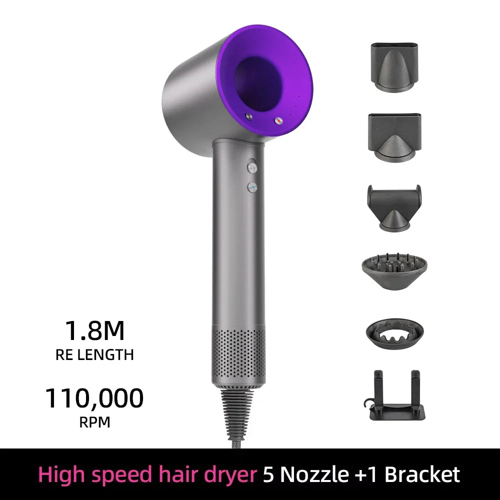 Skanto | Ionen-Haartrockner | 200 Millionen negative Ionen | Intelligente Temperaturregelung | 110.000 U/min