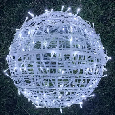 Skanto | Sphere - Rattan Lichterkette