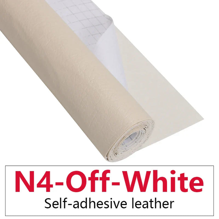 Skanto | 50x137CM selbstklebende PU-Leder-Stoffflicken: Reparaturaufkleber für Autositze und Sofas – PU-Stoffaufkleber