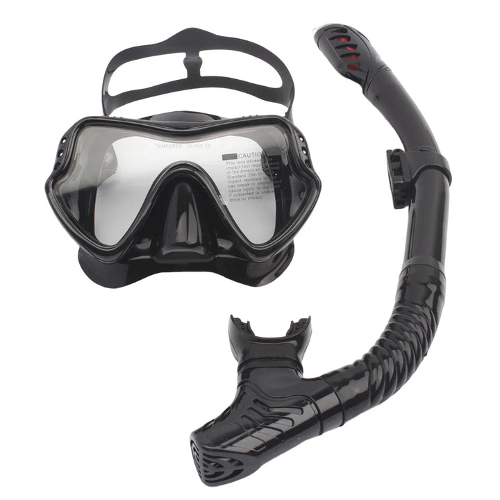 Skanto | Erwachsenen Unisex Schnorchel-Tauchmasken-Set mit Brille