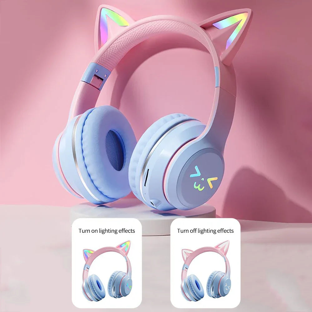 Skanto | RGB Faltbare Bluetooth-Kopfhörer