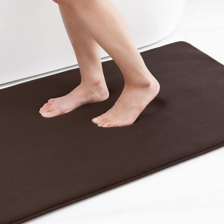 Skanto | Schnell Saugfähige Rutschfeste Memory Foam Badematte