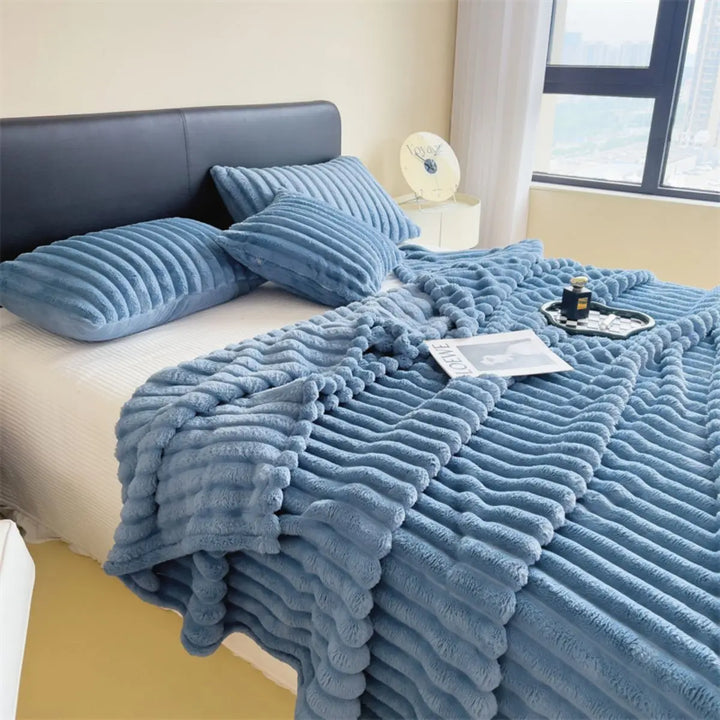 Superweiche luxuriöse Kuscheldecke