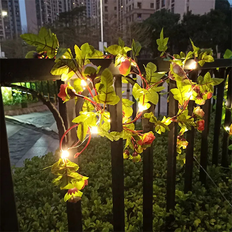 Skanto | Künstliche Weinreben mit LED-Lichtern zum Aufhängen