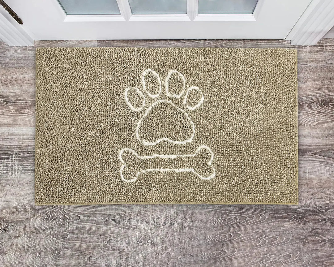 Skanto | Hunde-Fußmatte – Super saugfähig, rutschfeste Matte
