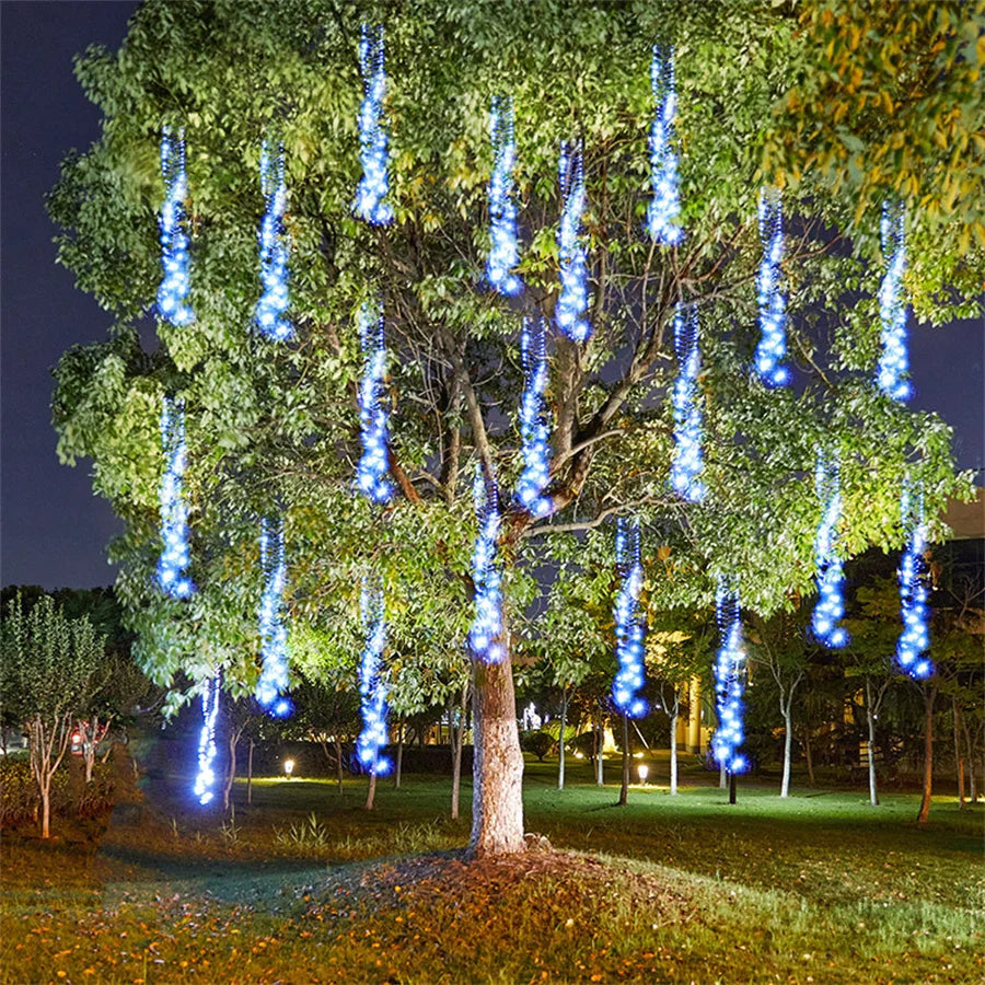 Skanto | Outdoor LED Lichterkette mit Meteor-Effekt
