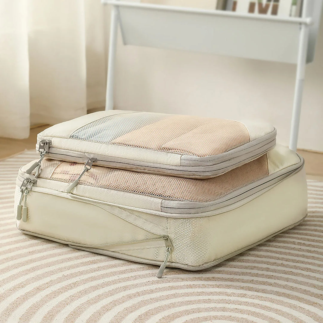 Skanto | PackNest Kompressions-Organizer-Set | 5-teilig | Platzsparend & Wasserabweisend | Ideal für Reise & Alltag