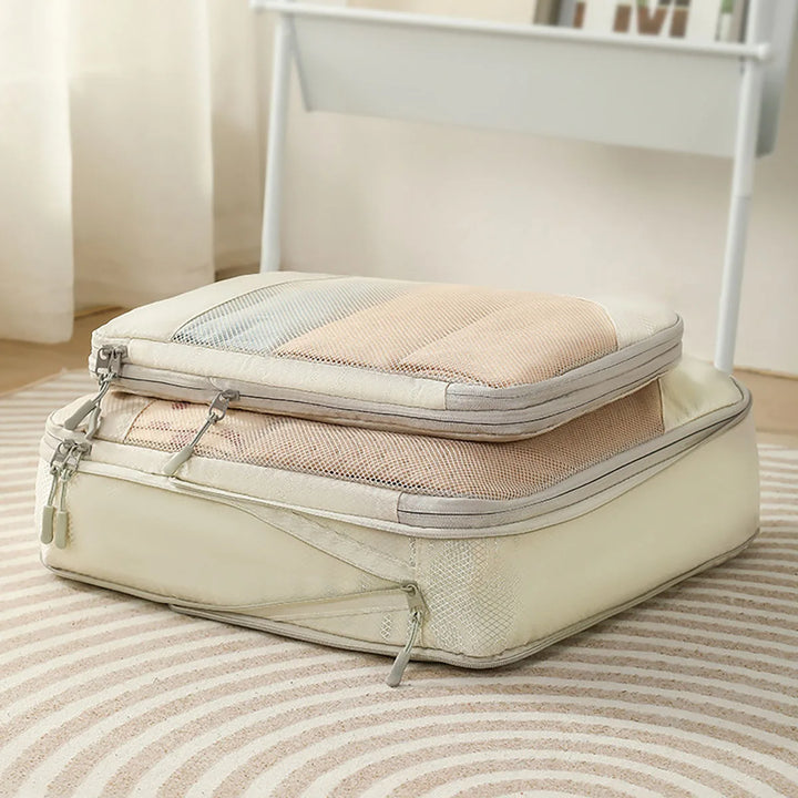 Skanto | PackNest Kompressions-Organizer-Set | 5-teilig | Platzsparend & Wasserabweisend | Ideal für Reise & Alltag