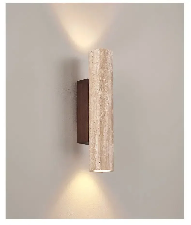 Skanto | LumeStone Wandleuchte – Luxuriöse LED-Marmorleuchte für stilvolle Interieurs