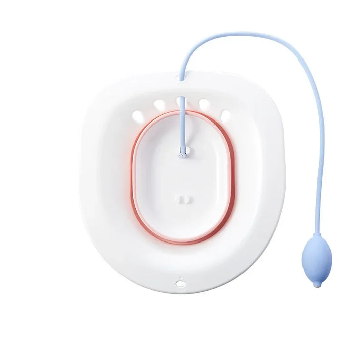 Skanto | Faltbare Bidet-Badewanne – Komfortables Sitzbad für Schwangere, ältere Menschen, nach der Geburt und medizinisches Toilettenspülzubehör