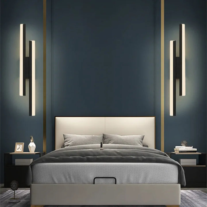 Moderne LED-Wandlampe mit schlichtem Design, minimalistische Wandlampe für Flur & Wohnzimmer