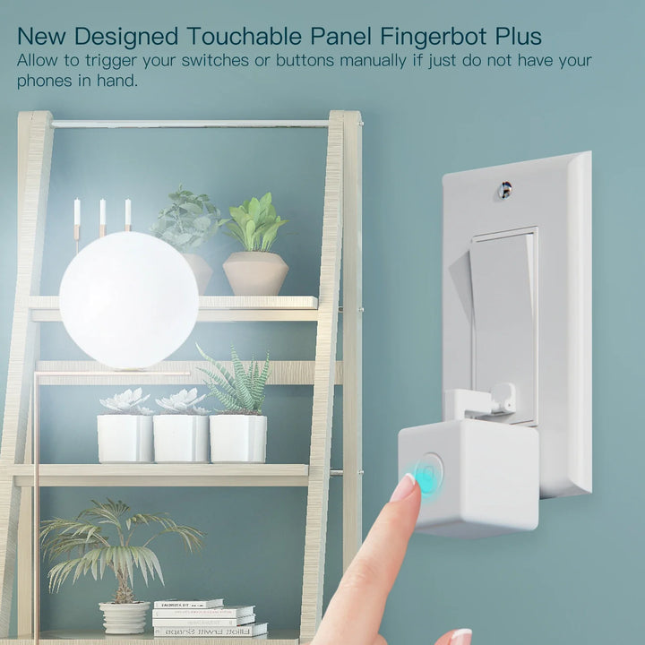 Skanto Tuya Fingerbot Taster - Wifi programmierbare Steuerung über SmartLife Google Alexa Apps