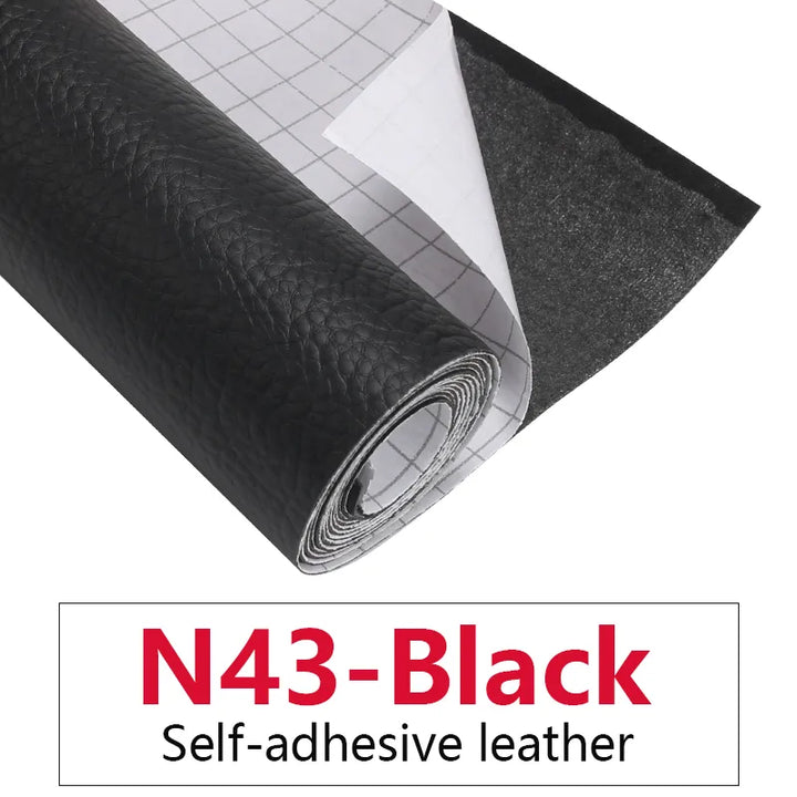 Skanto | 50x137CM selbstklebende PU-Leder-Stoffflicken: Reparaturaufkleber für Autositze und Sofas – PU-Stoffaufkleber