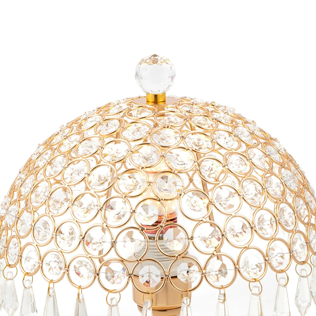 Skanto | Moderne Kristall-Luxus-Dekor-Nachttischlampe