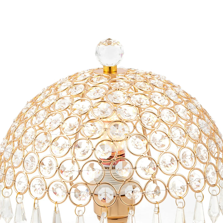 Skanto | Moderne Kristall-Luxus-Dekor-Nachttischlampe