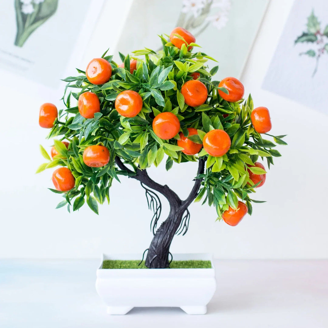 Skanto | Künstlicher Orangen-Kumquat-Fruchtbaum