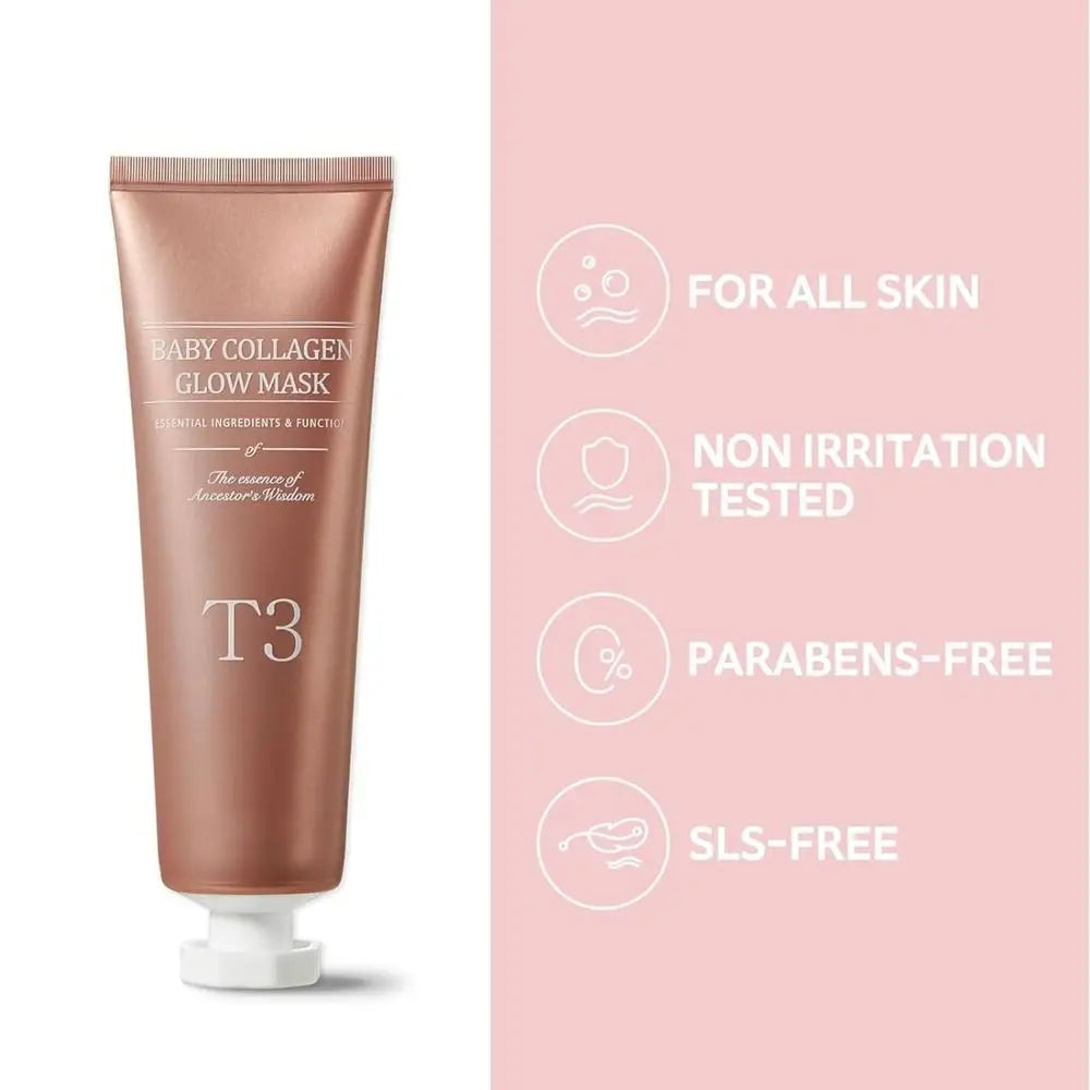 Skanto | Koreanische Glas-Haut Kollagen Glow Maske