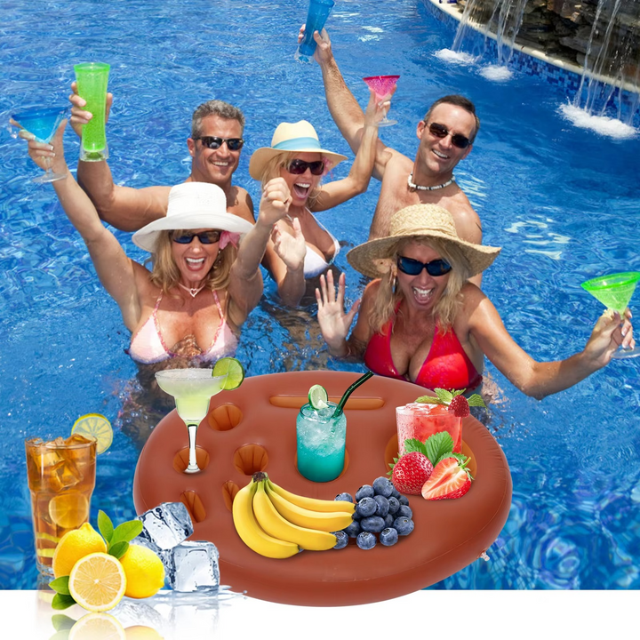 Skanto | Ultimative schwimmende Bar für Getränke & Snacks für Poolpartys