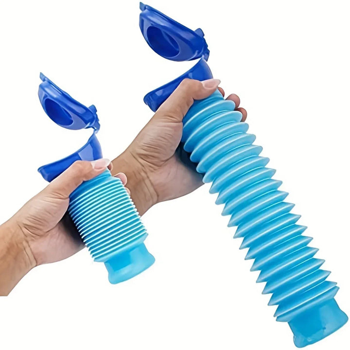Skanto | Ansblue 750ML tragbares Urinal – faltbar & kompakt für Reisen, Camping & Wandern, geeignet für Frauen, Männer & Kinder