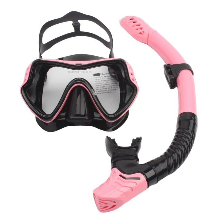 Skanto | Erwachsenen Unisex Schnorchel-Tauchmasken-Set mit Brille