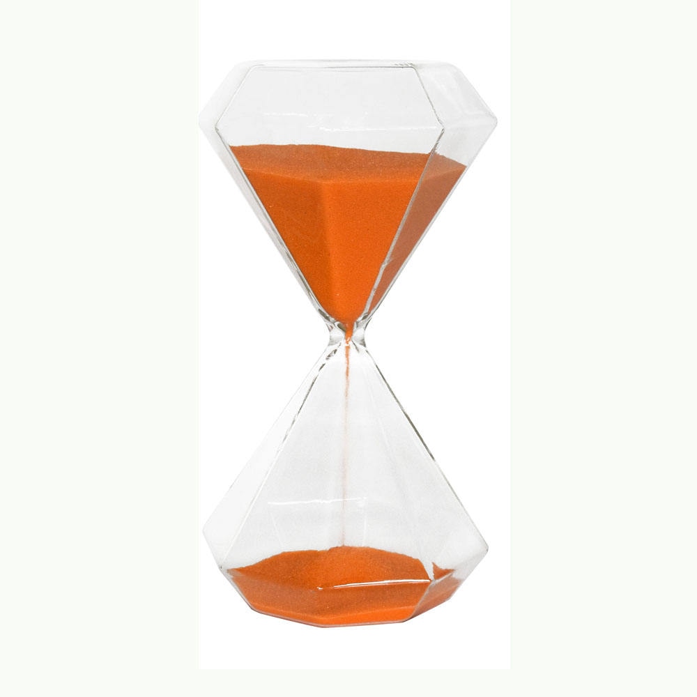 Skanto | 5-60 Minuten Diamant-Sanduhr, Sand-Timer, Sandglas, Kindergeschenk, Timer, Heimdekoration, Erhältlich in mehreren Farboptionen
