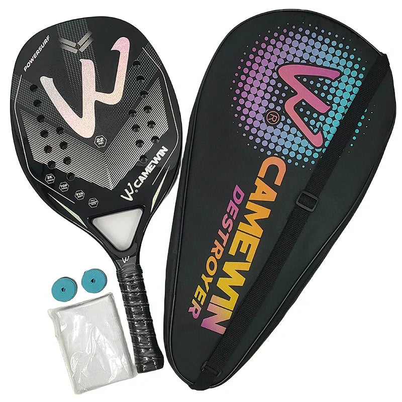 Skanto | ProCarbo Grip – Beach-Tennisschläger aus 3K Carbon