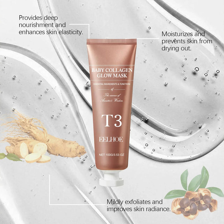 Skanto | Koreanische Glas-Haut Kollagen Glow Maske