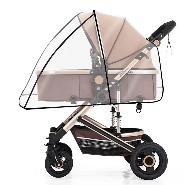 Skanto | Universeller wasserdichter Kinderwagen-Regenschutz für Allwetterschutz