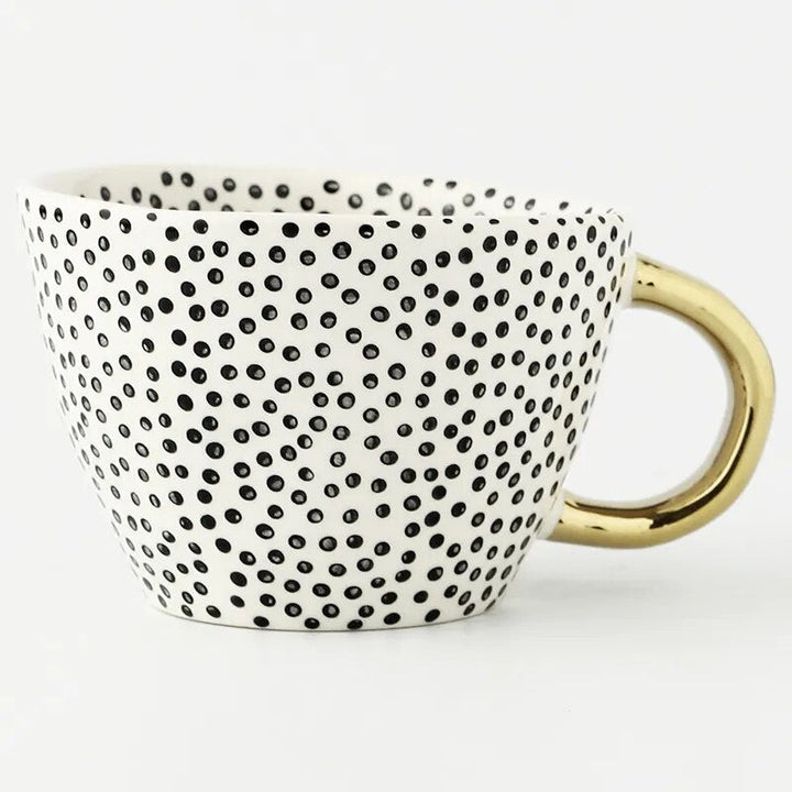 Skanto | GeoMug Designer-Taschen & Tassen | Stilvolle Keramik | Moderne geometrische Muster