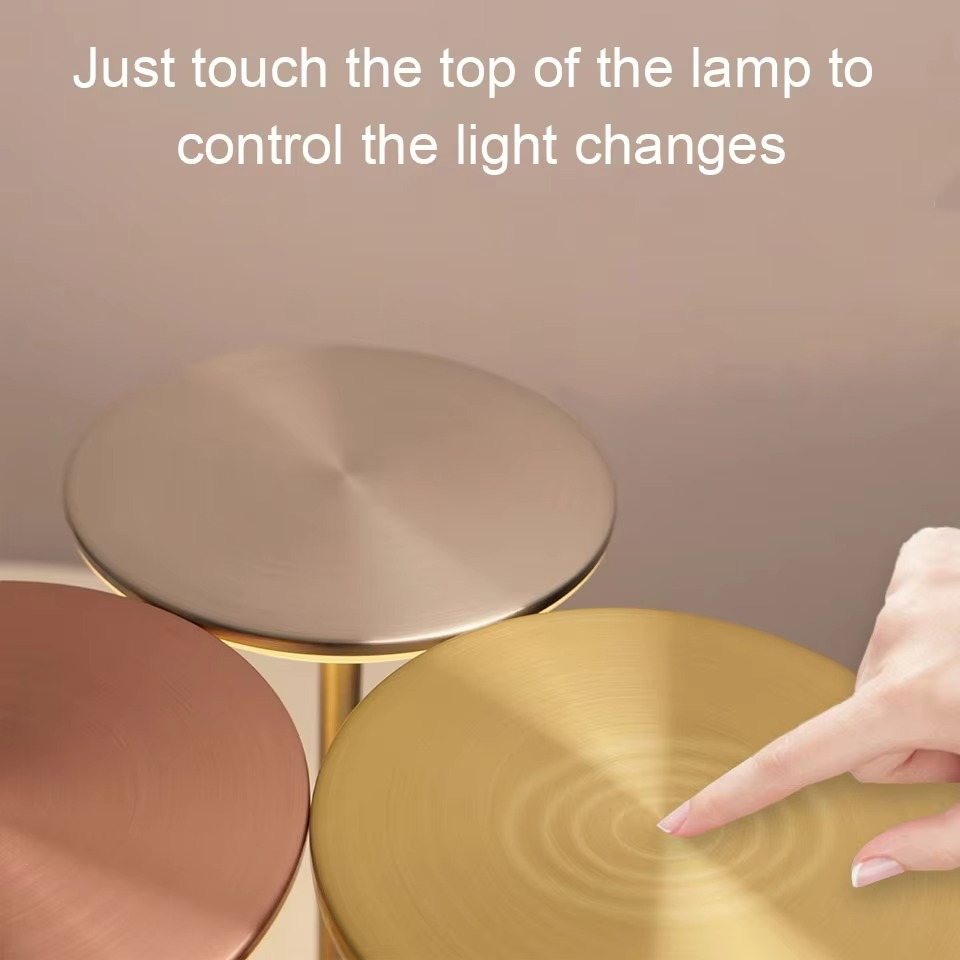 Skanto | USB wiederaufladbare LED-Tischlampe mit Touch-Sensor