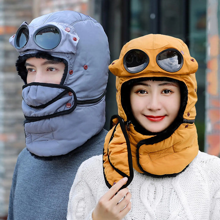 Skanto | Polar Vision Thermische Winddichte Gesichts-Mütze | Warm und Bequem