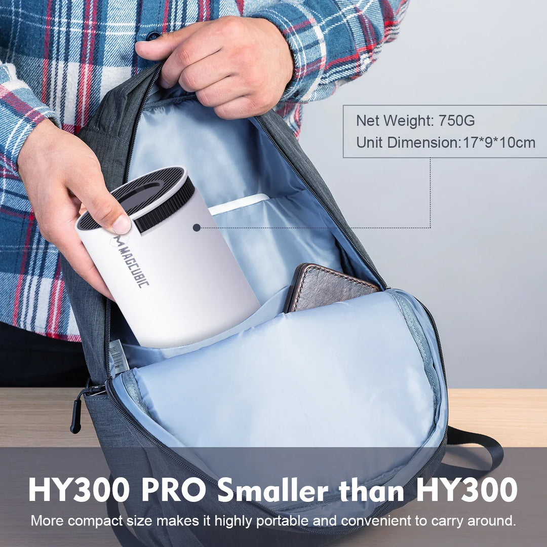 Magcubic HY300 Pro 4K Android 11 Dual WiFi6 260ANSI BT5.0 Outdoor Heimkino