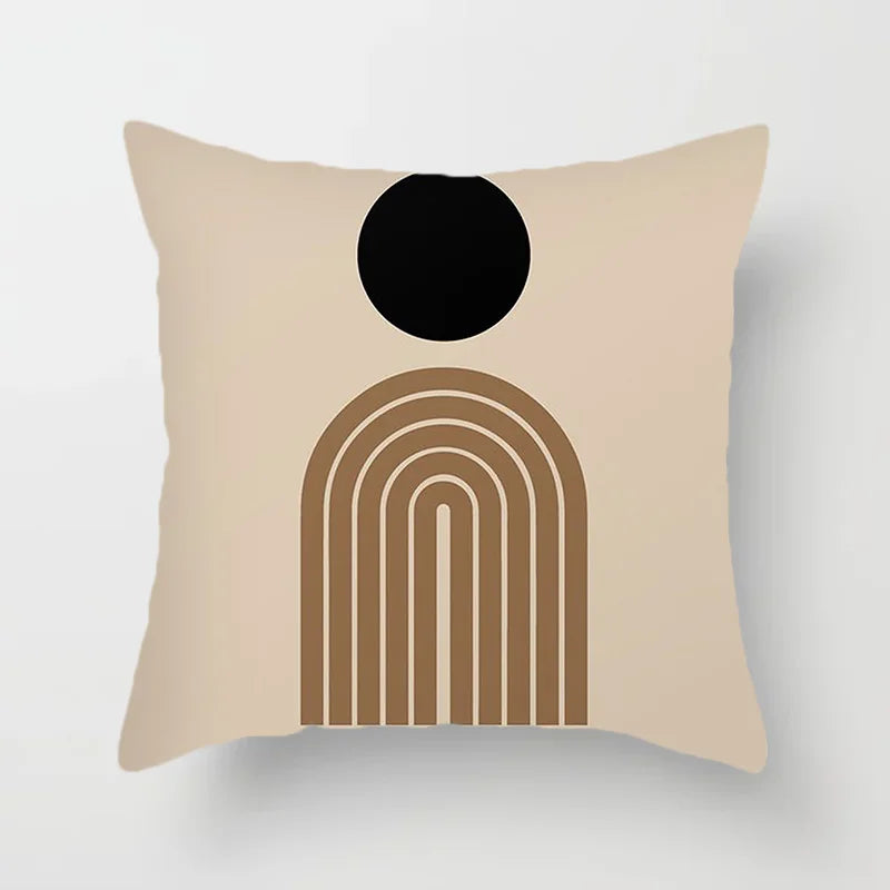 Moderne Kunst Abstraktes Muster Dekorative Kissenbezüge Kreative Linie Sofa Stuhl Kissenbezug Home Office Dekor | Skanto